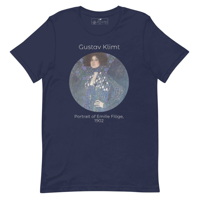 gustav-klimt-portrait-of-emilie-flöge-t-shirt